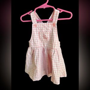 12 month Easter, pink Gangnam dress super cute